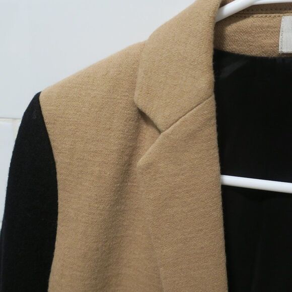 JCREW wool blazer Camel black 2 office career  preppy formal job holiday single - Picture 7 of 11